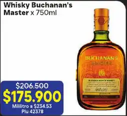 La Gran Colombia Whisky Buchanan's Master oferta