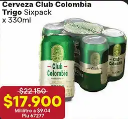 La Gran Colombia Club Colombia Trigo Sixpack oferta