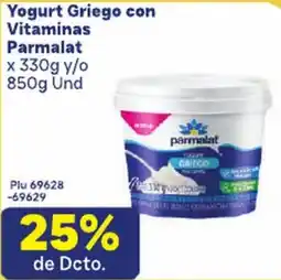 La Gran Colombia Parmalat Yogurt Griego con Vitaminas oferta
