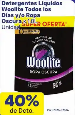 La Gran Colombia Woolite detergentes liquidos todos los dias y/o ropa oscura oferta