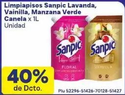 La Gran Colombia Sanpic limpiapisos lavanda vainilla manzana verde canela oferta