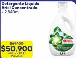 La Gran Colombia Ariel Detergente Líquido Concentrado oferta
