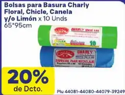 La Gran Colombia Bolsas para Basura Charly Floral, Chicle, Canela y/o Limón oferta