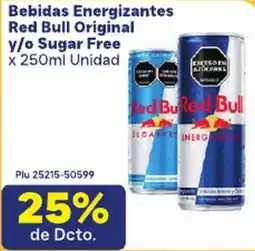 La Gran Colombia Red Bull Original y/o Sugar Free oferta