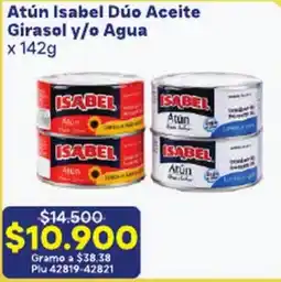 La Gran Colombia Atún Isabel Dúo Aceite Girasol y/o Agua oferta