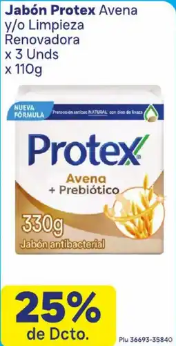 La Gran Colombia Protex Jabón Avena y/o Limpieza Renovadora oferta