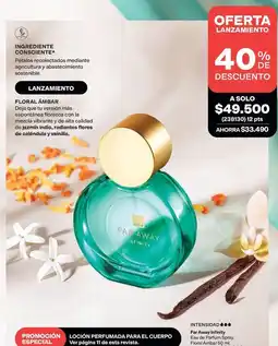 Avon Avon - far away infinity loción perfumada oferta
