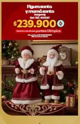 Olímpica Figura santo y mamá santa oferta