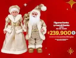 Olímpica Figuras santa y mamá santa oferta