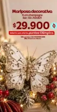 Olímpica Mariposa - decorativa ref: 130-708071 oferta