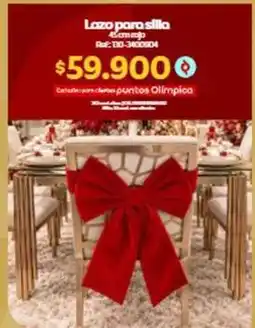 Olímpica Lazo - para silla 6cm oferta