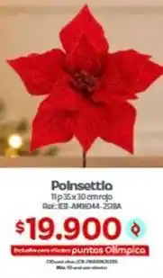 Olímpica Olimpica - poinsettia 11p 36 x 30 cm oferta