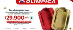 Olímpica Olimpica - bandejas plásticas oferta