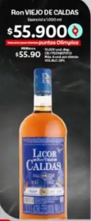 Olímpica Viejo de caldas - ron esencial oferta