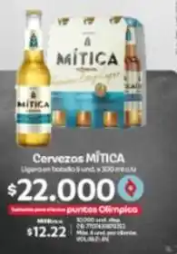 Olímpica Olimpica - cervezas oferta