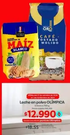 Olímpica Olimpica - leche en polvo oferta