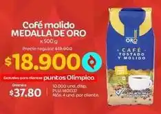 Olímpica Oro - café molido oferta