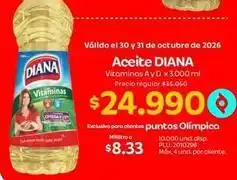 Olímpica Diana - aceite vitaminas a y d oferta