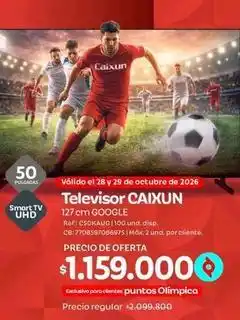 Olímpica Smart - televisor oferta