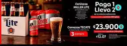 Olímpica Miller lite - cervezas oferta