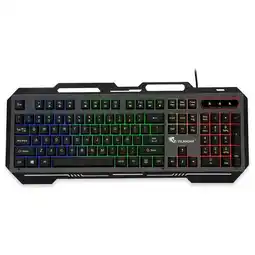 Falabella Kit Gamer Teclado Español Y Mouse Led Alámbrico Kt880 oferta