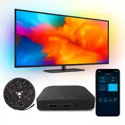 Falabella Cinta Luz Led Inmersión Tv Hdmi 55 A 65 Inch Ambilight 12v oferta