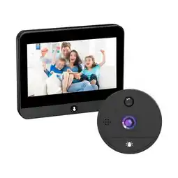 Falabella Mirilla Digital Inteligente Wifi Pantalla 4.3 1080p App Tuya oferta