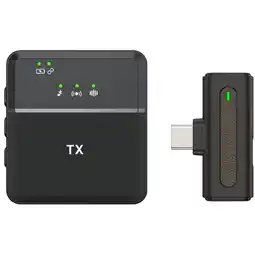 Falabella Micrófono De Solapa Inalambrico Doble Para Celular Tipo C oferta