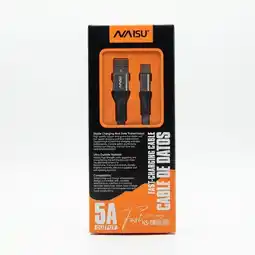 Falabella Cable Usb A Tipo C Ns-08 1 Metro Trenzado Carga Rápida oferta