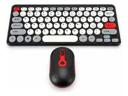 Falabella Combo Teclado Y Mouse Inalambrico Usb HK-09 2.4g Ergonomico Negro oferta