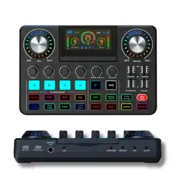 Falabella Mezclador De Audio Pro Amplificador Tarjeta Sonido 48v F668 oferta