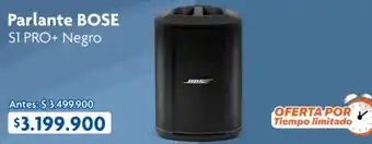 Bose - parlante s1 pro+ negro