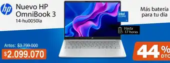 Hp - nuevo omnibook 3 14-hu0050la