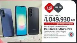 Olímpica Samsung - celulares galaxy a27 5g azul o negro oferta