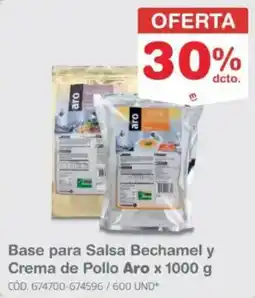 Makro Aro base para salsa bechamel y crema de pollo oferta