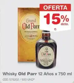 Makro Whisky Old Parr 12 Años oferta