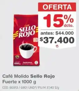 Makro Café Sello Rojo oferta