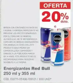 Makro Energizantes Red Bull oferta