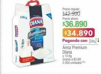 Jumbo Arroz premium diana x 10 kg oferta