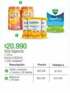 Jumbo Vick vaporub x 100 g oferta