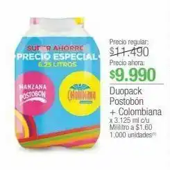 Jumbo Duopack postobón + colombiana oferta