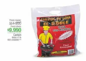 Jumbo Carbón bolsa x 5 lb oferta