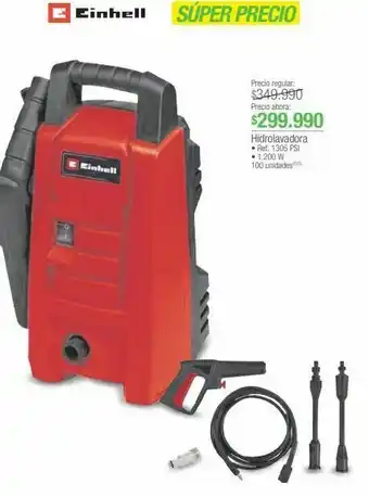 Jumbo Hidrolavadora einhell oferta