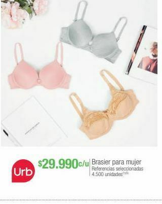 Jumbo Brasier para mujer oferta