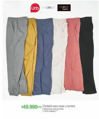 Jumbo Pantalón para mujer y hombre oferta