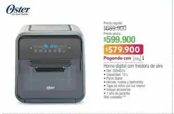 Jumbo Horno digital con freidora de aire oferta