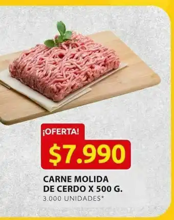 Ara Carne molida de cerdo kg oferta
