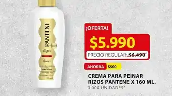 Ara Crema para peinar pantene oferta