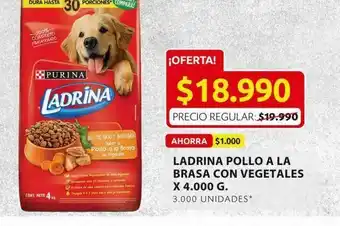 Ara Comida para perros ladrina oferta