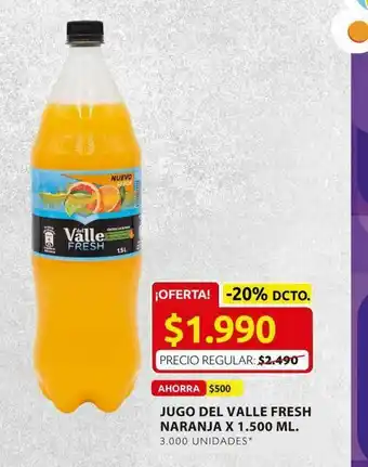 Ara Jugos del valle oferta